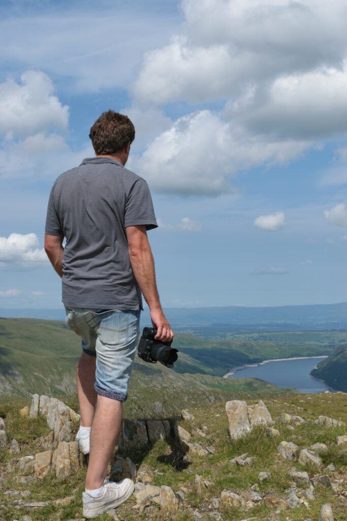 Me on location @ Haweswater Reservoir